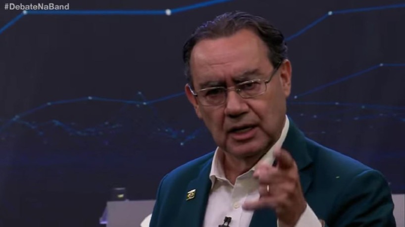 Augusto Cury no debate da Band